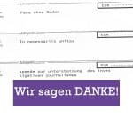 Danke für Ihre Spende!