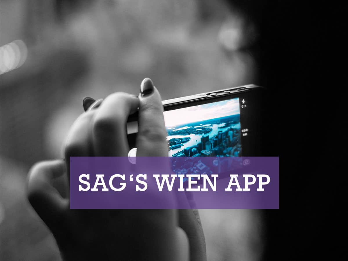 Sag's Wien App