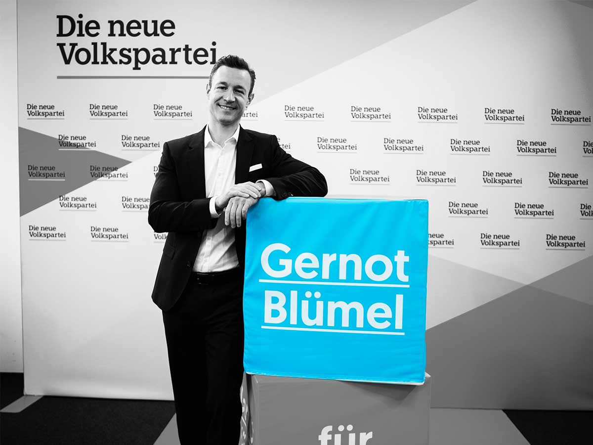 Gernot Blümel - Foto: Die neue Volkspartei