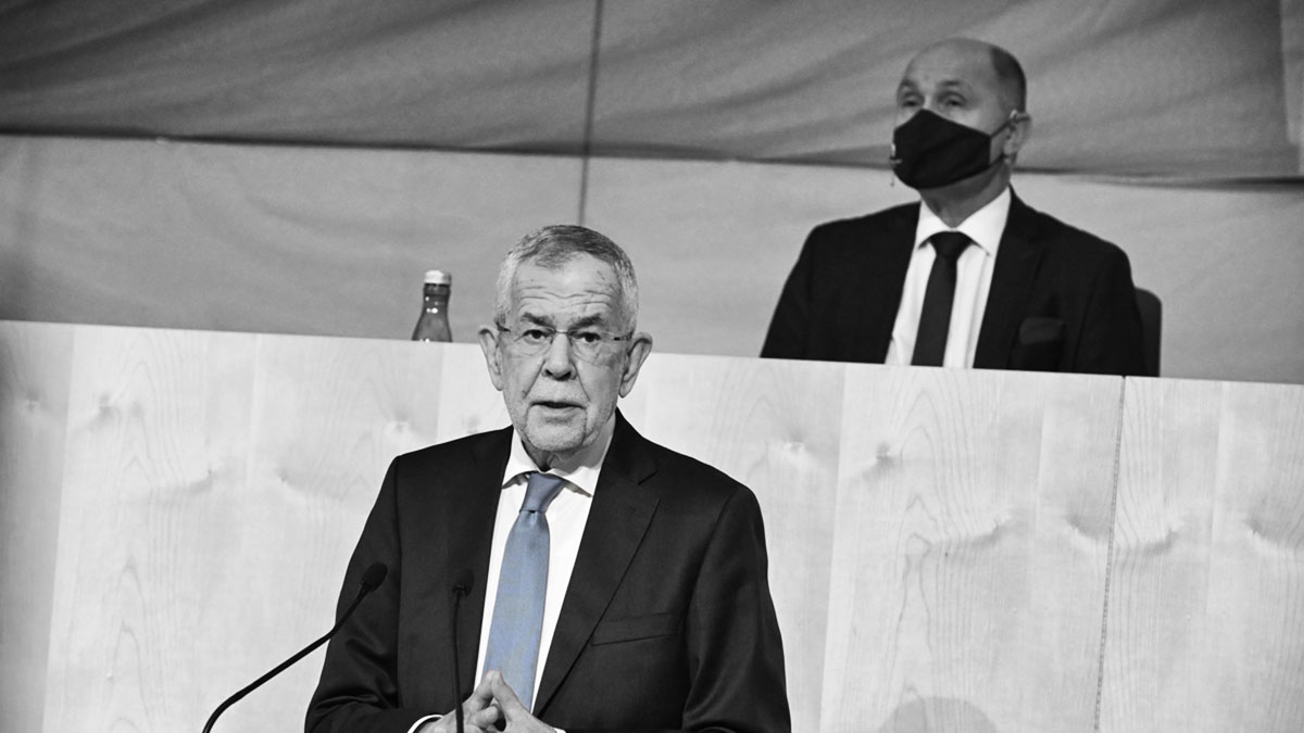 Bundespräsident van der Bellen Parlamentsdirektion - Johannes Zinner