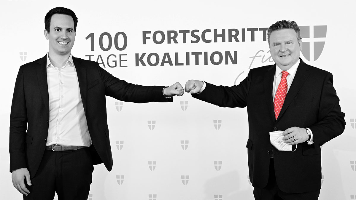 Michael Ludwig und Christoph Wiederkehr - C. Jobst - PID