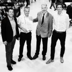 (v.l.n.r.) Marcus Gurtner - Wolfgang Grumeth - Bürgermeister Klaus Schneeberger - Kristof Nagl - Foto Airborne Technologies