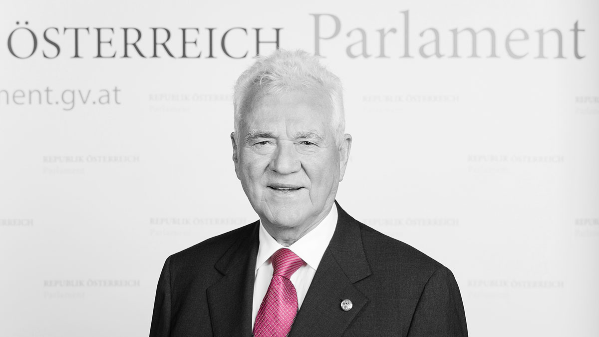 Frank Stronach - Parlamentsdirektion - PHOTO SIMONIS