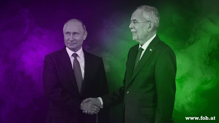 Wladimir Putin und Alexander van der Bellen -SepaMedia -Barbara Loschan