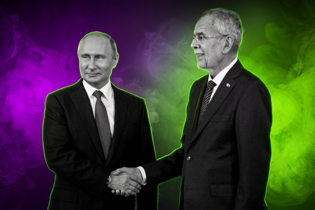 Wladimir Putin und Alexander van der Bellen - Sepa Media - Barbara Loschan