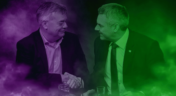 Werner Kogler - Karl Nehammer - SEPA Media - Martin Juen - KI FOB Gif