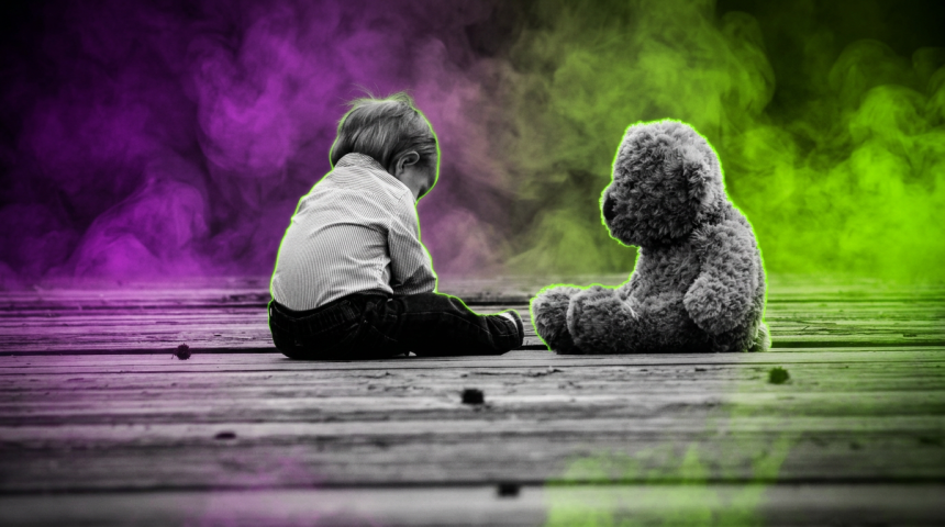 Sujetbild Kind mit Teddybär - Cheryl Holt - Pixabay - Runway FoB AI