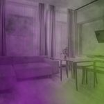 Wohnzimmer einer Wohnung - FoB AI