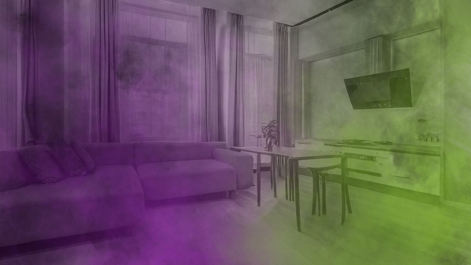 Wohnzimmer einer Wohnung - FoB AI