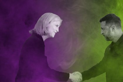 Wolodymyr Selenskyj - Beate Meinl-Reisinger president.gov.ua - FoB Style