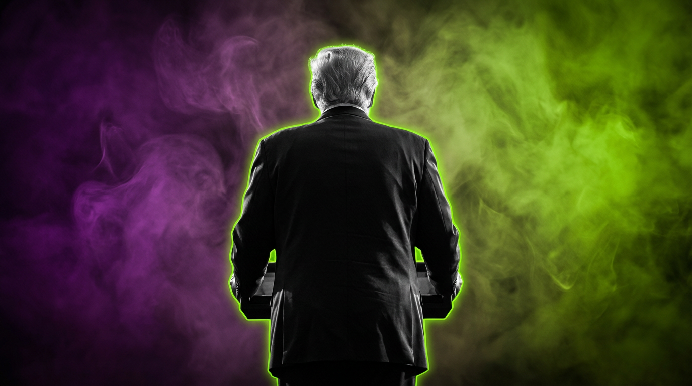 Donald Trump Rede - White House - Runway FoB AI