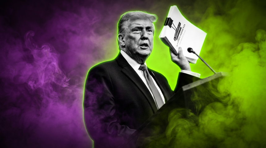 Donald Trump - White House - Runway FoB AI