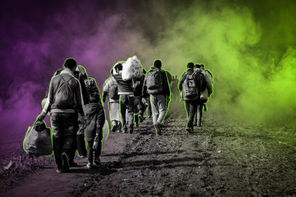 Sujetbild Flüchtlinge - Ajdin Kamber - Runway FoB AI