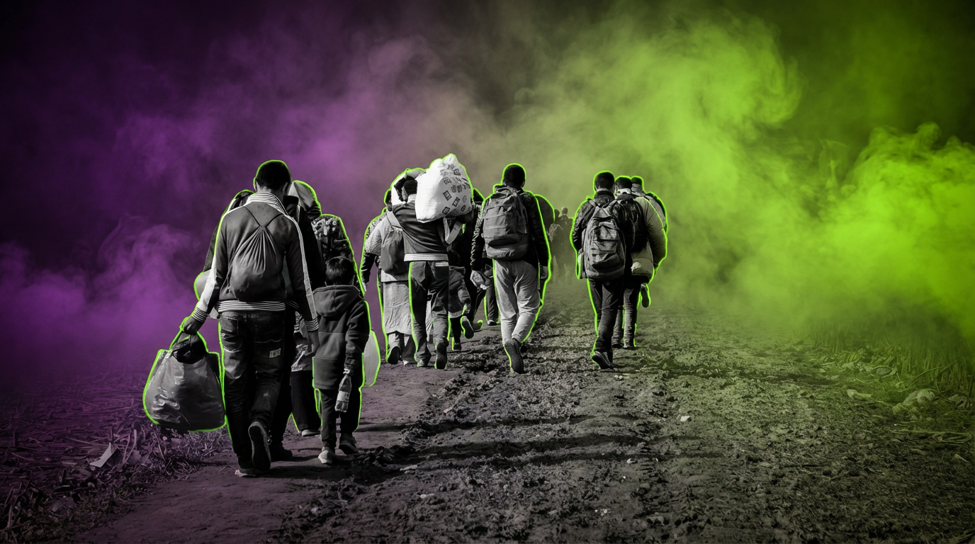 Sujetbild Flüchtlinge - Ajdin Kamber - Runway FoB AI