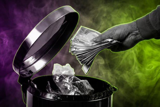 Sujetbild Geldvernichtung - Richard Villalon - Adobe Stock - Runway FoB AI