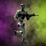 Sujetbild Humanoider Roboter - Grok - Runway FoB AI