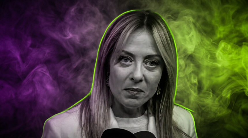 Giorgia Meloni - governo.it - CC-BY-NC-SA 3.0 IT - Runway FOB AI