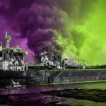 Sujetbild brennender Tanker - Runway FoB AI