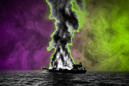 Sujetbild Öltanker - Grok Runway FoB AI