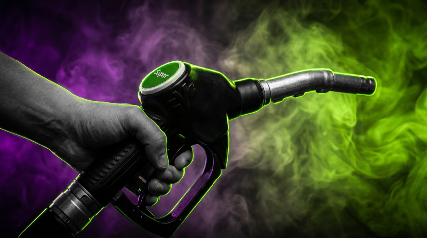 Sujetbild Tankstelle Zapfsäule - Runway FoB AI