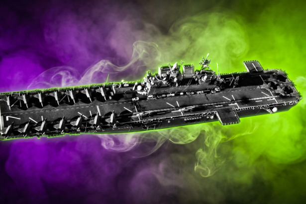 USS Tripoli - Marine Corps Samuel Ruiz - Runway FoB AI