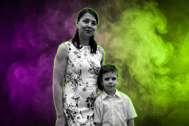 Ukraine Olena und Hordii Udovychenko - UAVoyager auf X - Runway FoB AI