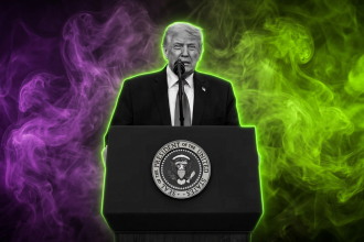 Donald Trump - 1. April 2026 - Screenshot YouTube - Runway FoB AI