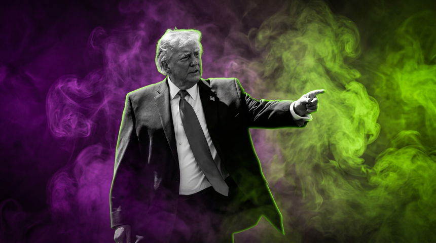 Donald Trump - White House - Runway FoB AI