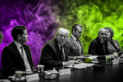 Donald Trump und US-Regierung - White House - Runway FoB AI