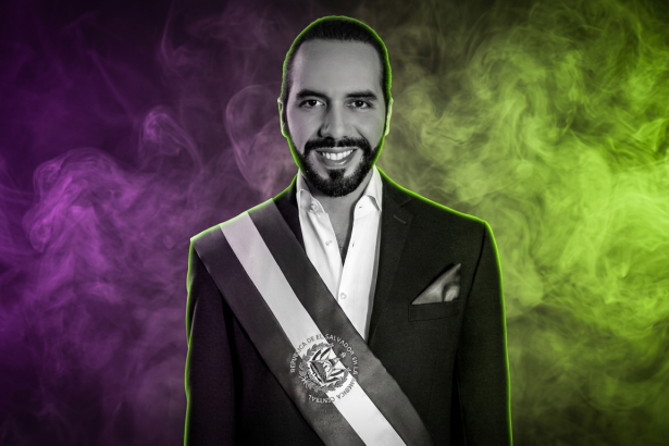El Salvadors Präsident Nayib Bukele - Offizielles Portrait - Runway FoB AI