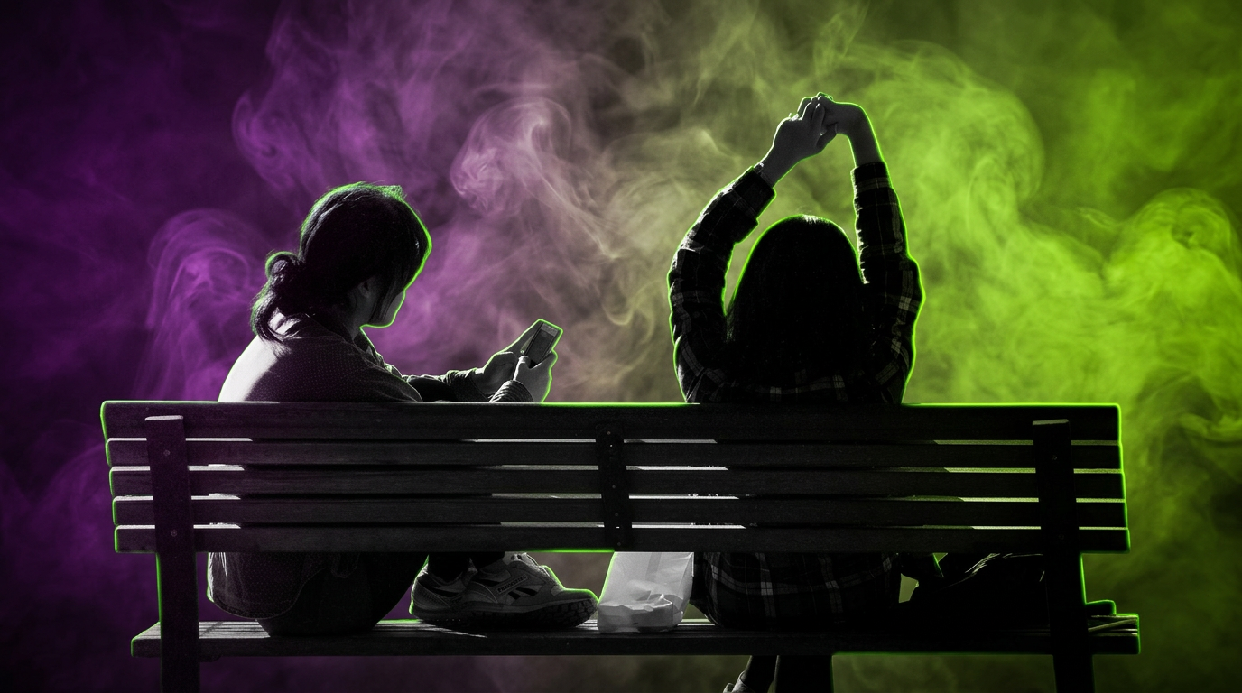 Sujetbild Jugendliche und Social Media - Rudy and Peter Skitterians - Pixabay - RUnway FoB AI