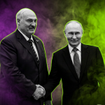 Belarus Alexander Lukaschenko und Wladimir Putin - Kreml - FoB Runway AI