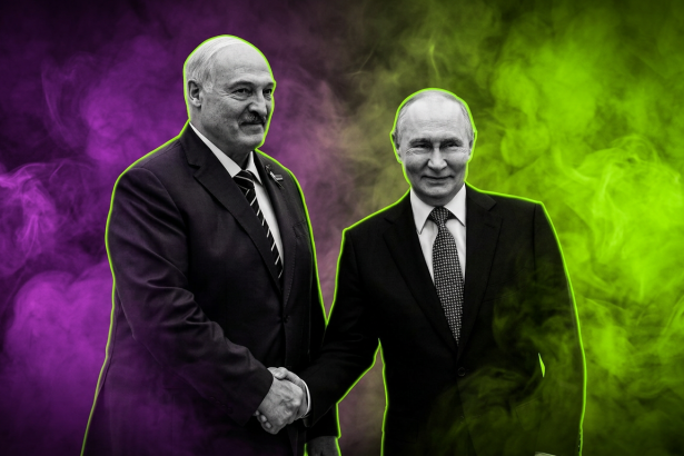 Belarus Alexander Lukaschenko und Wladimir Putin - Kreml - FoB Runway AI