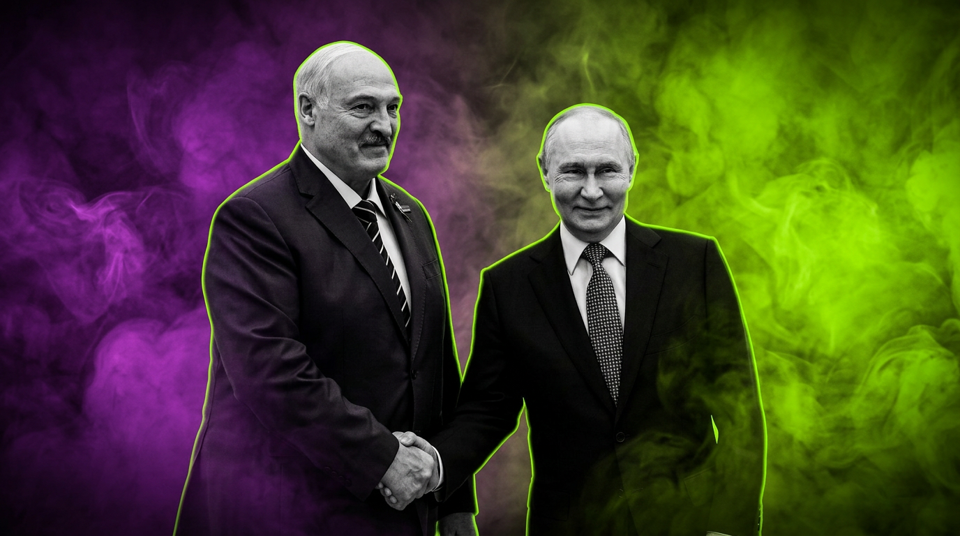 Belarus Alexander Lukaschenko und Wladimir Putin - Kreml - FoB Runway AI