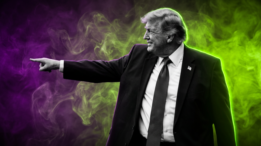 Donald Trump - White House - Runway FoB AI