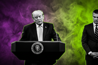 Donald Trump und Pete Hegseth - White House - Runway FoB AI