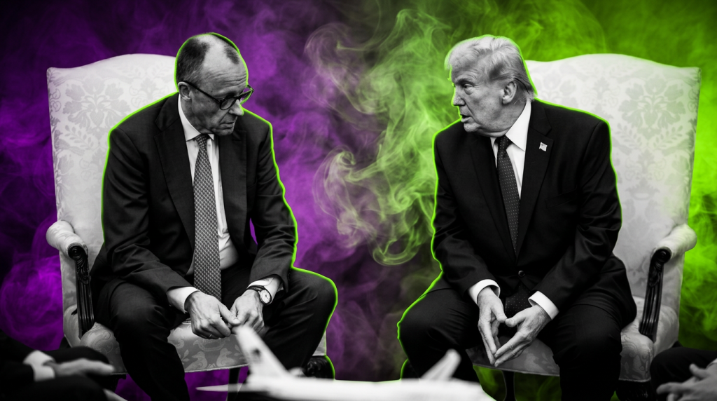 Friedrich Merz und Donald Trump - White House - Runway FoB AI