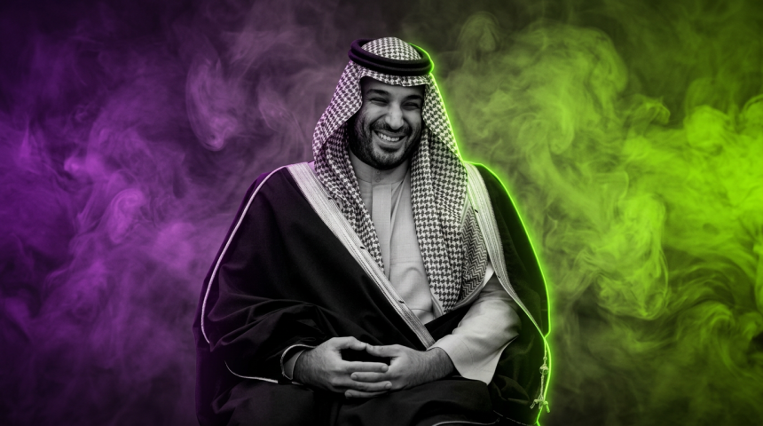 Mohammed bin Salman - White House - Runway FoB AI