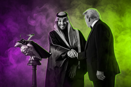 Mohammed bin Salman und Donald Trump - White House - Runway FoB AI
