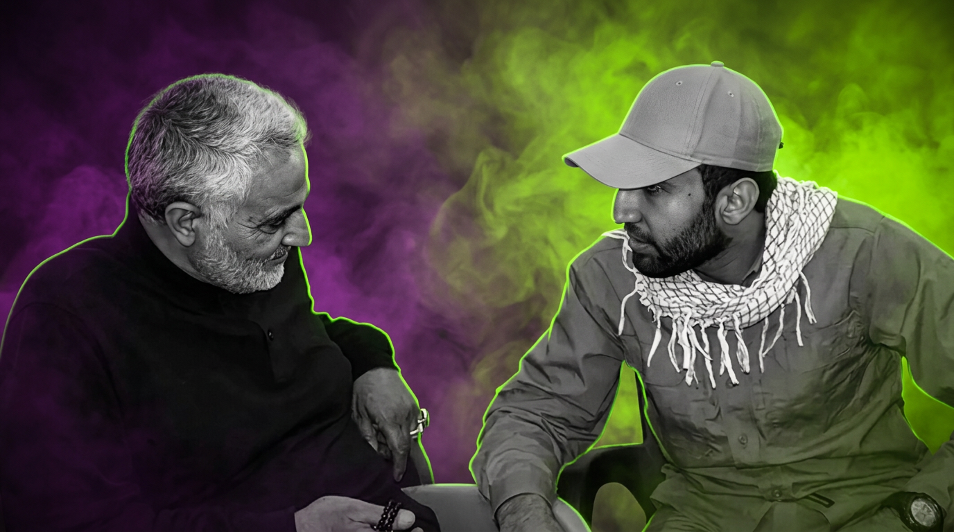 Qasem Soleimani und Mohammad Baqer Saad Dawood al-Saadi - Runway FoB AI