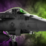 Sujetbild Kampfjet - Super Hornet - White House - Runway FoB AI