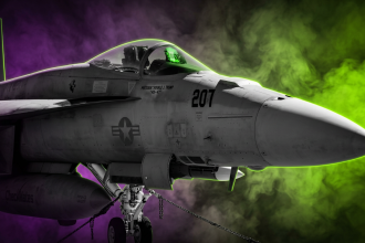 Sujetbild Kampfjet - Super Hornet - White House - Runway FoB AI