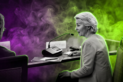 Ursula von der Leyen - White House - Runway FoB AI