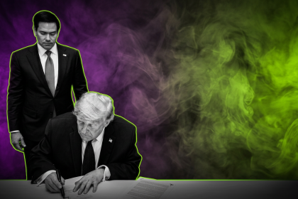 Donald Trump und Marco Rubio - White House - Runway FoB AI