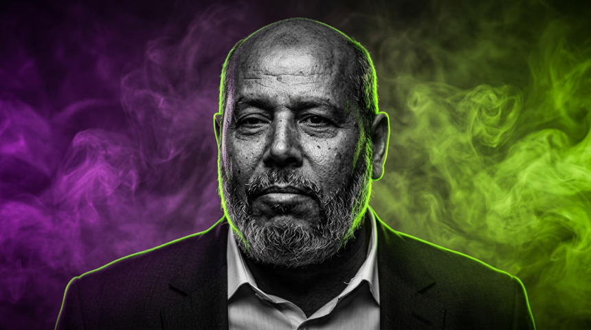 Khalil al-Hayya - Hamas - Tasnim News Agency, CC BY 4.0 - Runway FoB AI