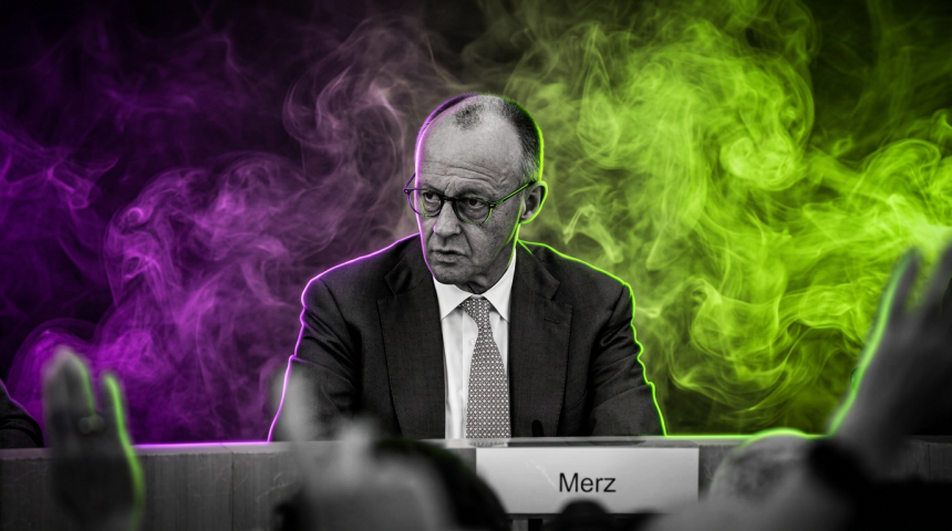 Friedrich Merz - Screenshot YouTube - Runway FoB AI