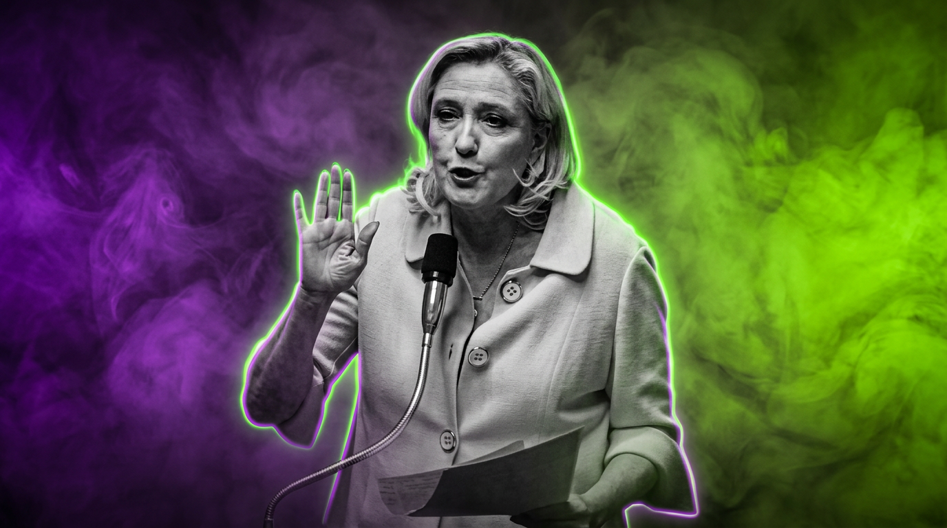 Marine Le Pen - Screenshot YouTube - Runway FoB AI