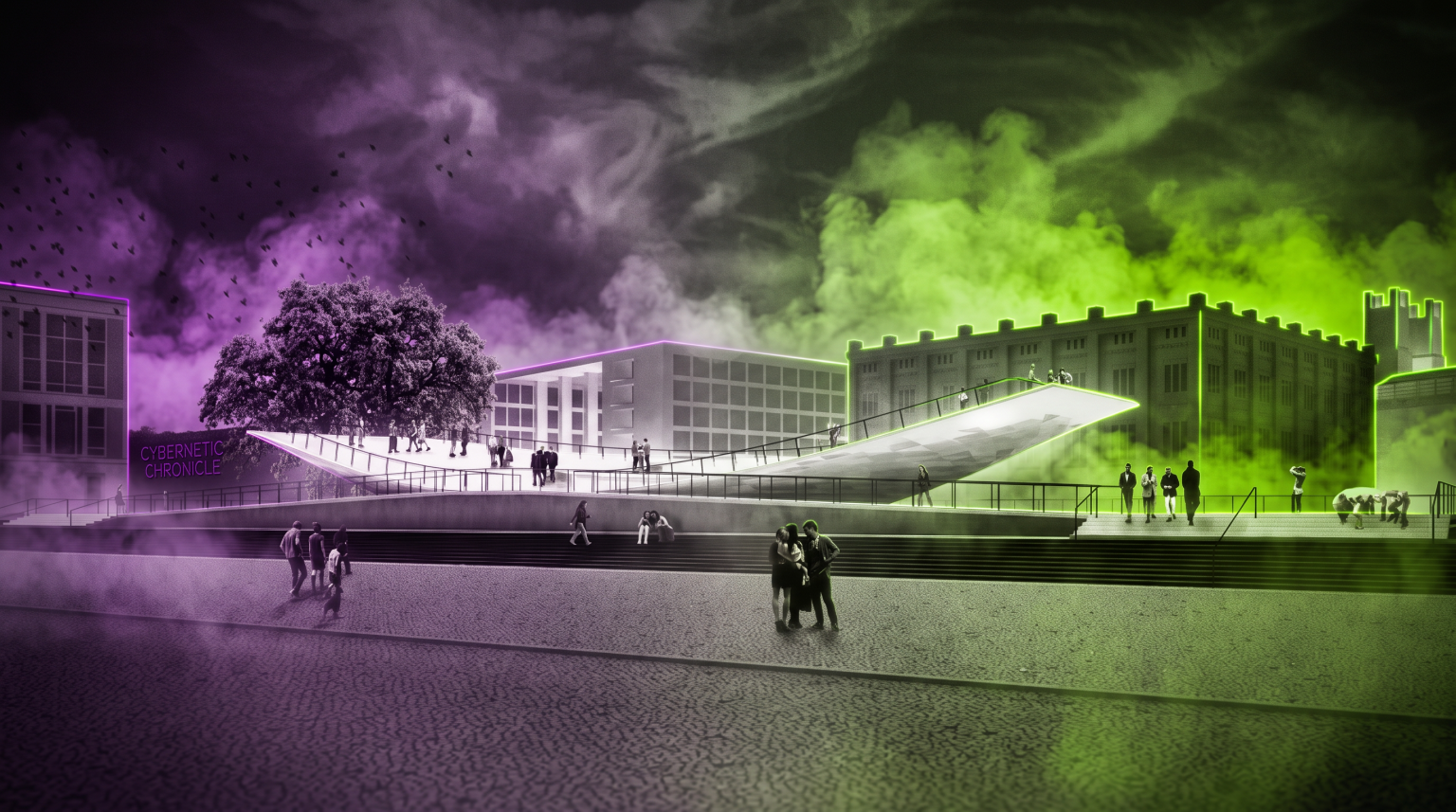 Sujetbild Einheitswippe - Rendering - Milla und Partner - Runway FoB AI